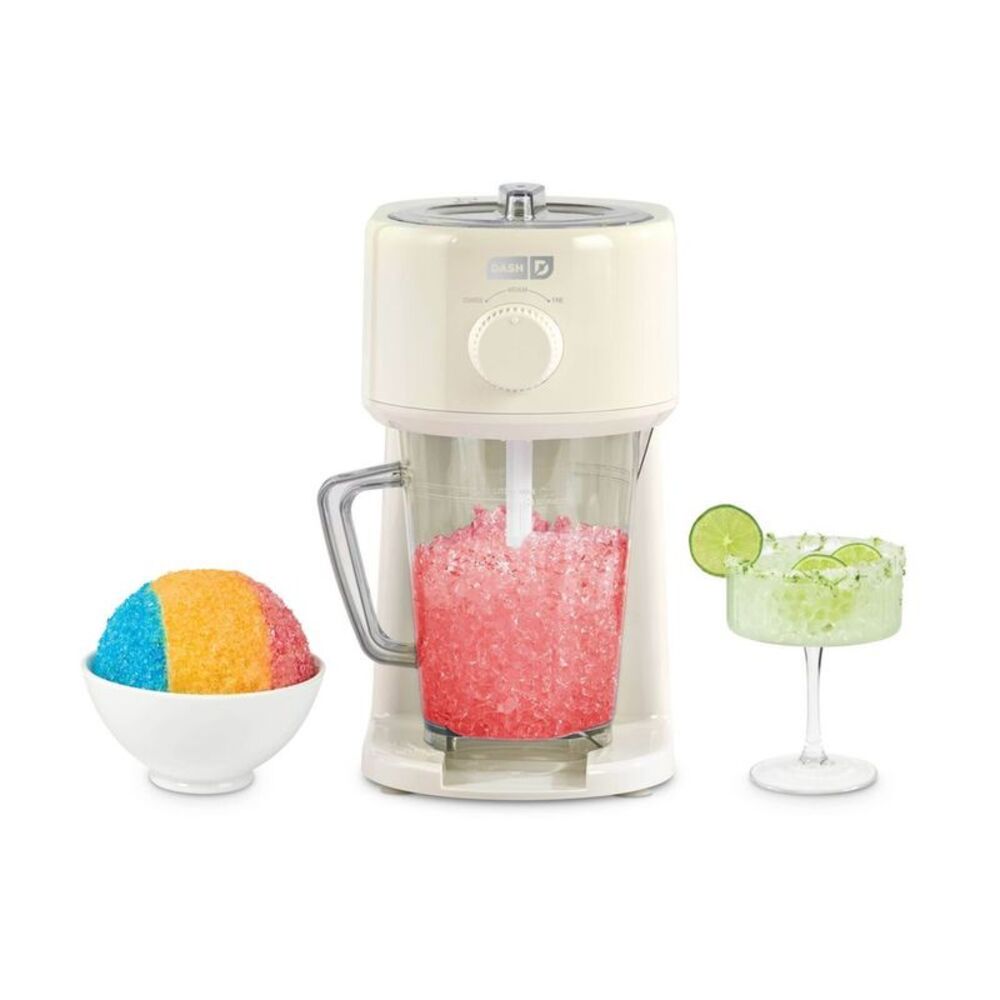 Dash -  Deluxe Shaved Ice and Slushy Maker - Cream Cream